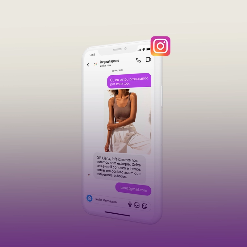 Chatbot Humanizado para Instagram e Messenger