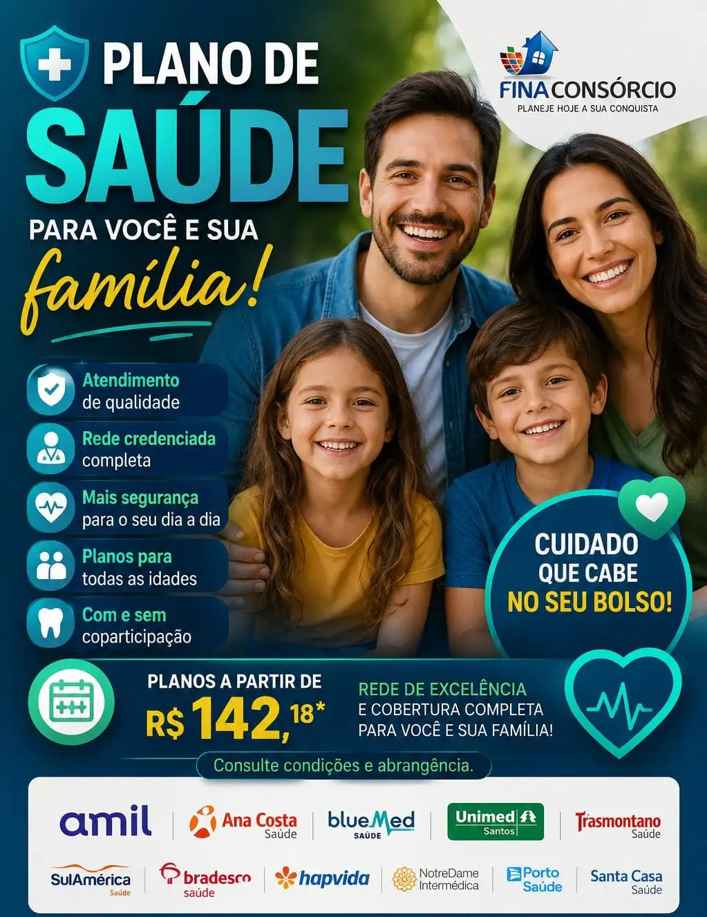 Cuide da sua saúde -Convênios Médicos